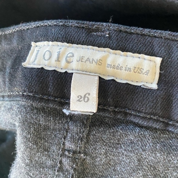 NEW Joie Vencel Black High Rise Skinny Jeans - Size 26 - Picture 9 of 10